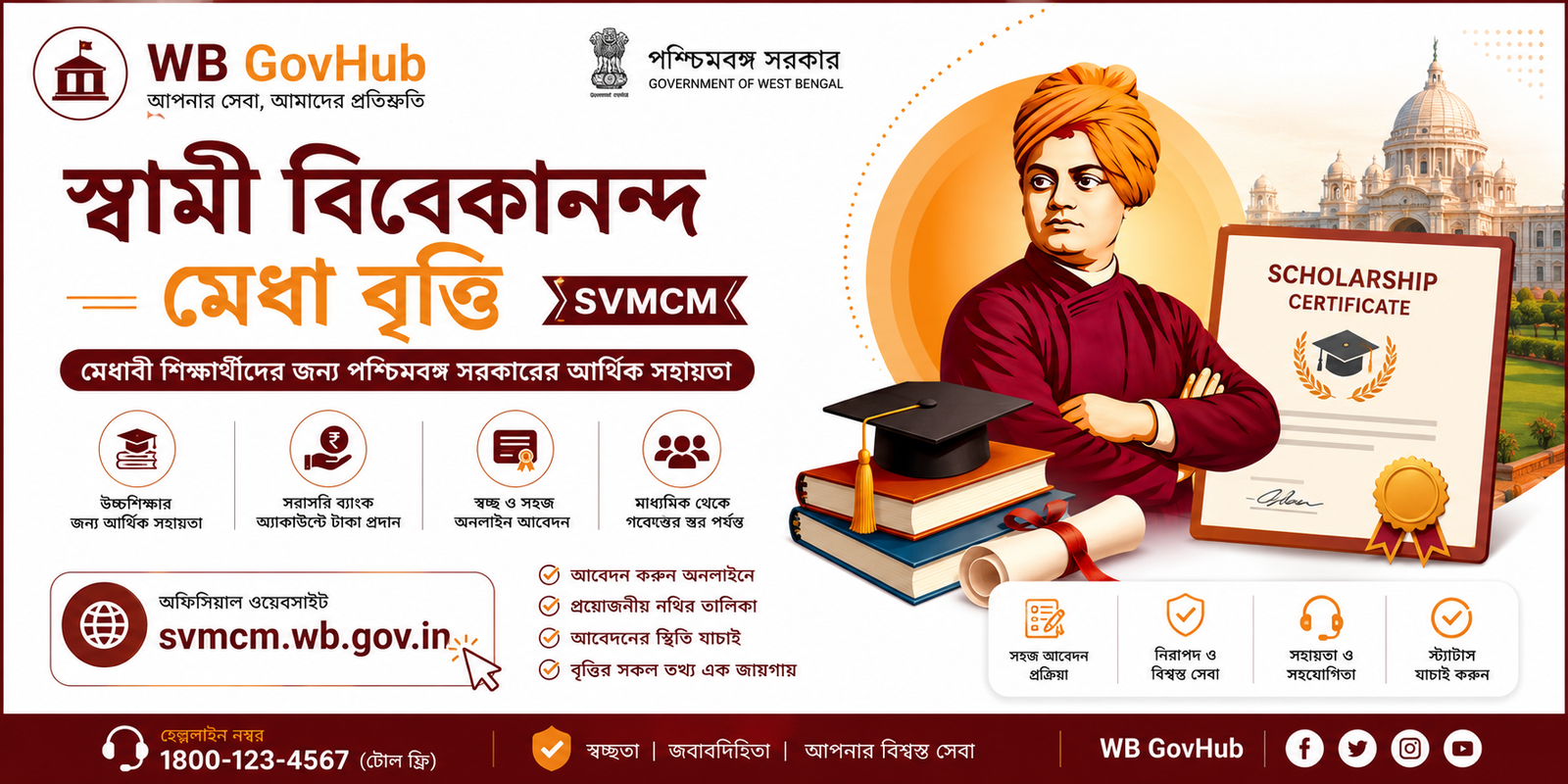 স্বামী বিবেকানন্দ মেধা বৃত্তি